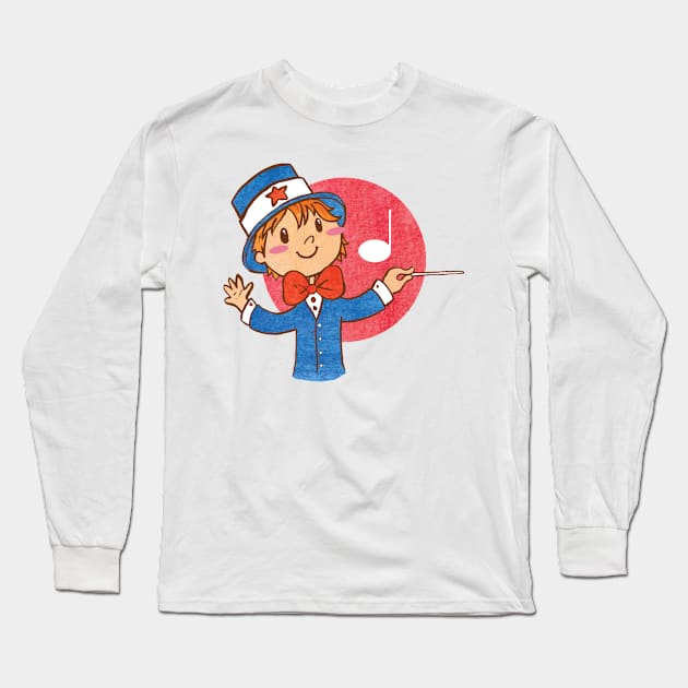 Little Conductor Long Sleeve T-Shirt by SimplyKitt